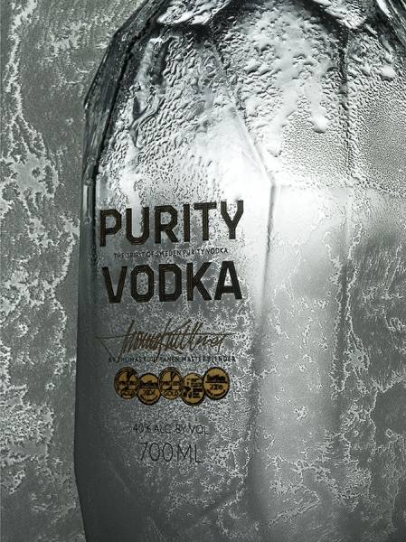 Photograph Jonathan Knowles Purity Vodka on One Eyeland